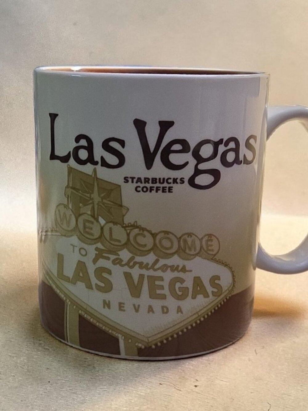Starbucks Las Vegas 16oz Ceramic Mug 2011